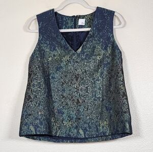 Iris & Ink Metallic Blouse 6